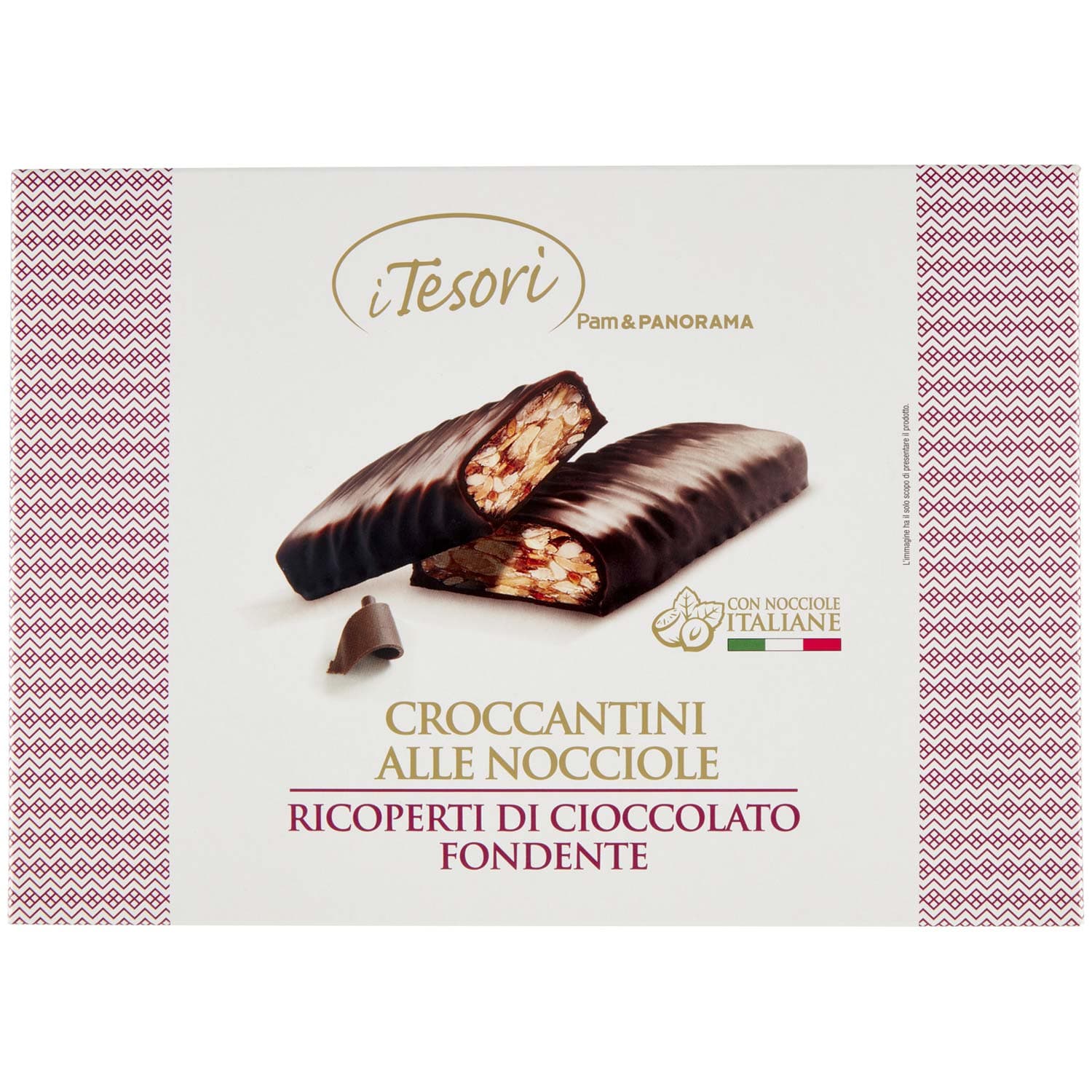 I TESORI Croccantini alle Nocciole Ricoperti di Cioccolato Fondente 200 g – immagine 2