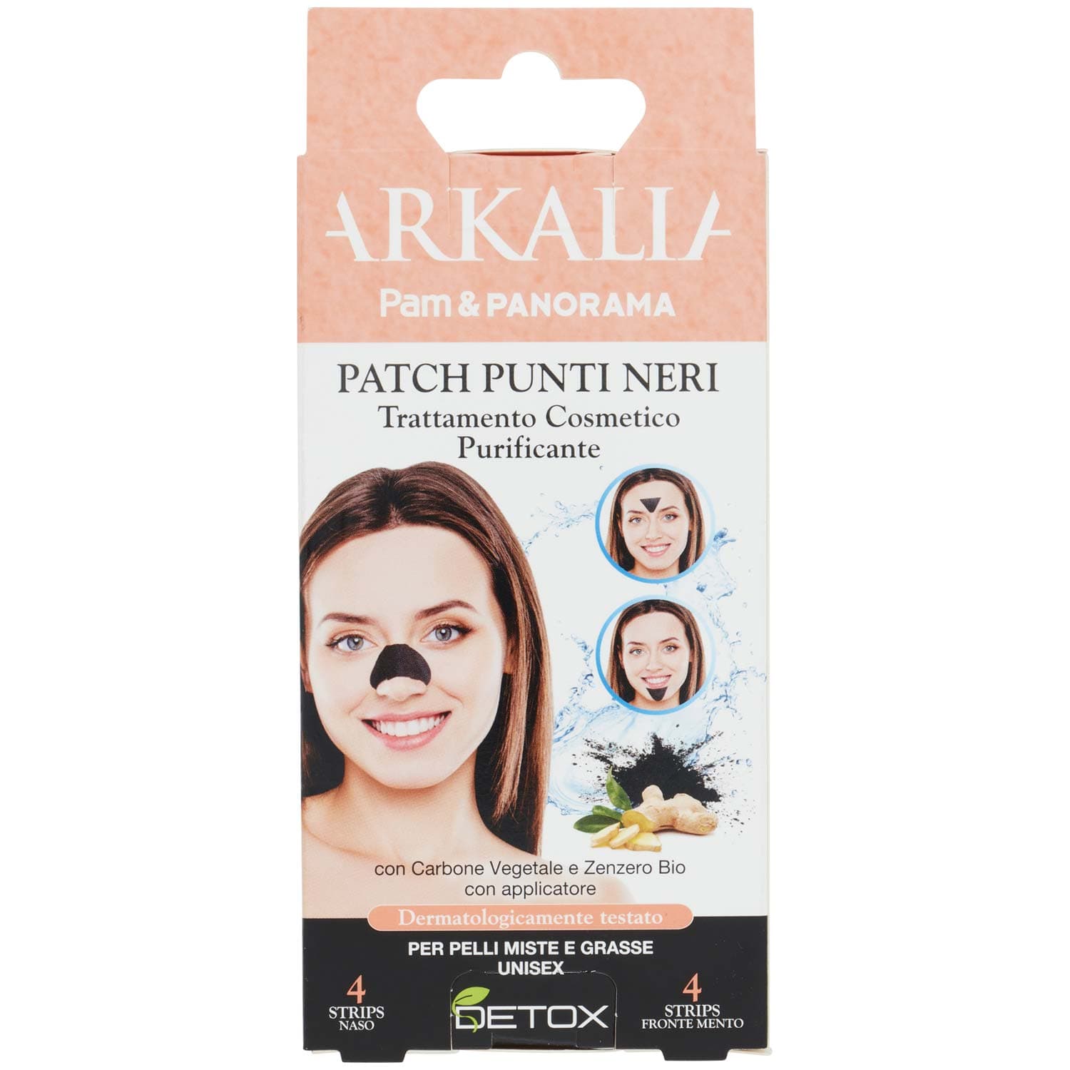 ARKALIA Patch punti neri per fronte - naso - mento 8pz – immagine 2