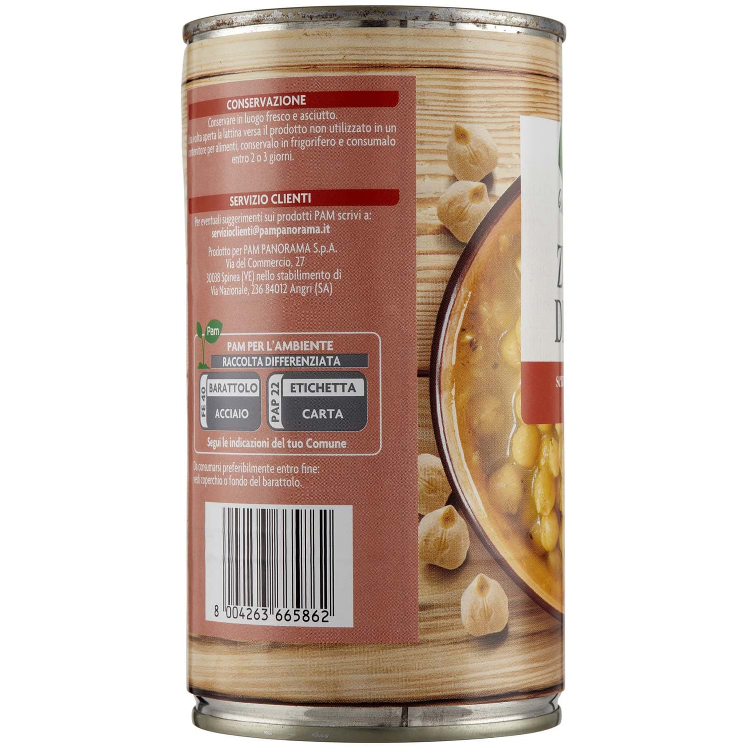 PAM PANORAMA Zuppa di Ceci 500 g – immagine 3