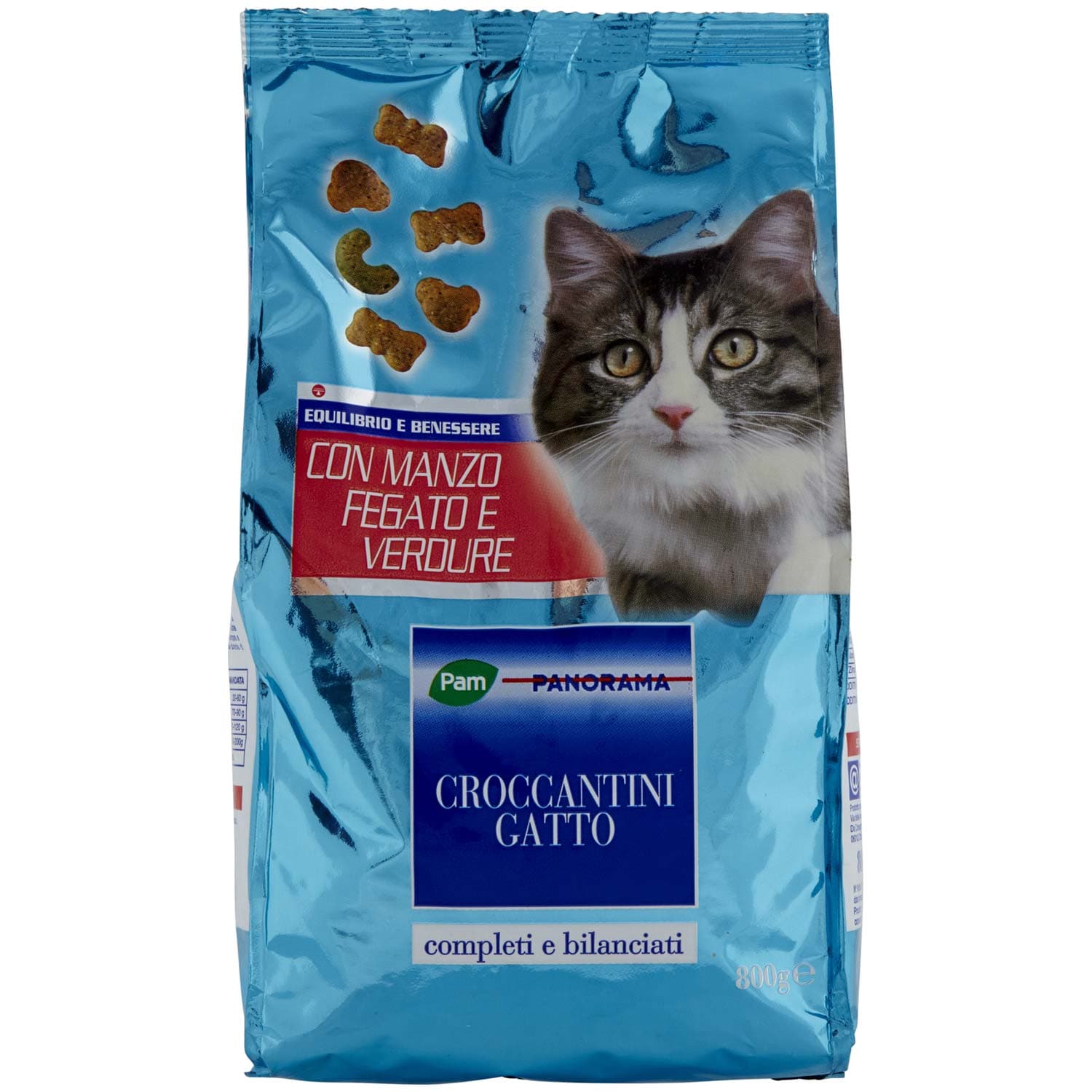 PAM PANORAMA Croccantini Gatto con Manzo Fegato e Verdure 800 g – immagine 4