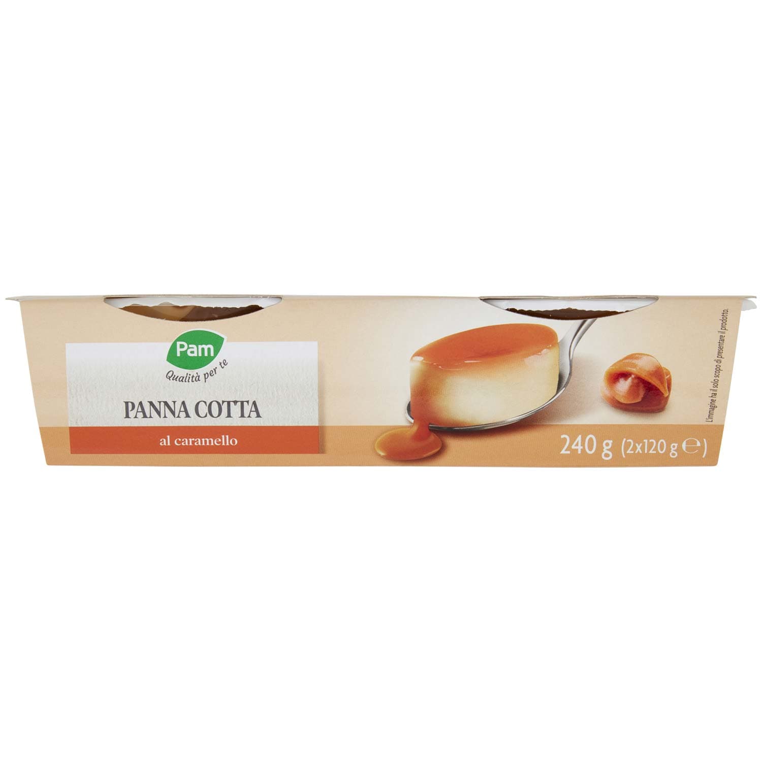 PAM PANORAMA Panna Cotta al Caramello 240g (120g x 2) – immagine 6