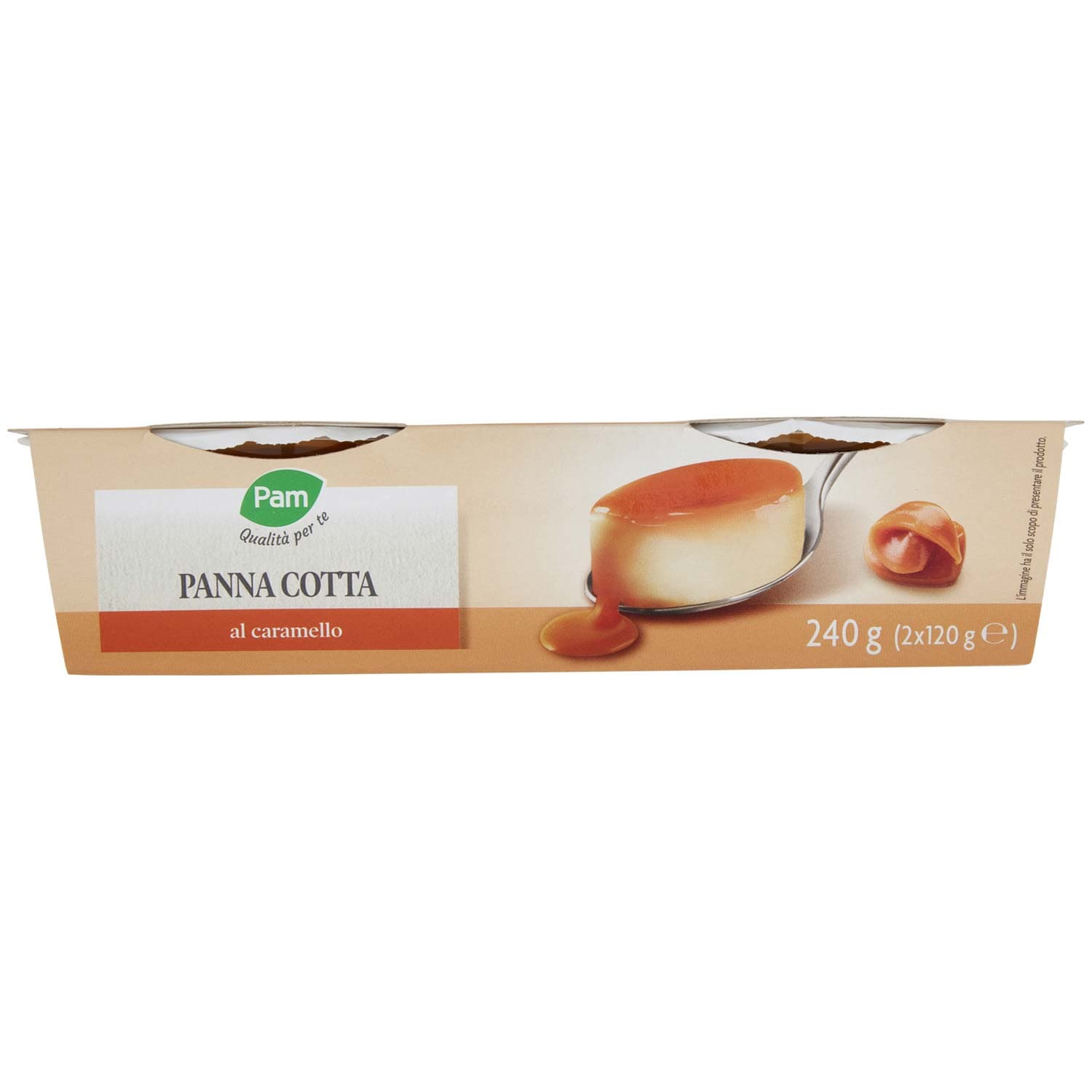 PAM PANORAMA Panna Cotta al Caramello 240g (120g x 2) – immagine 7