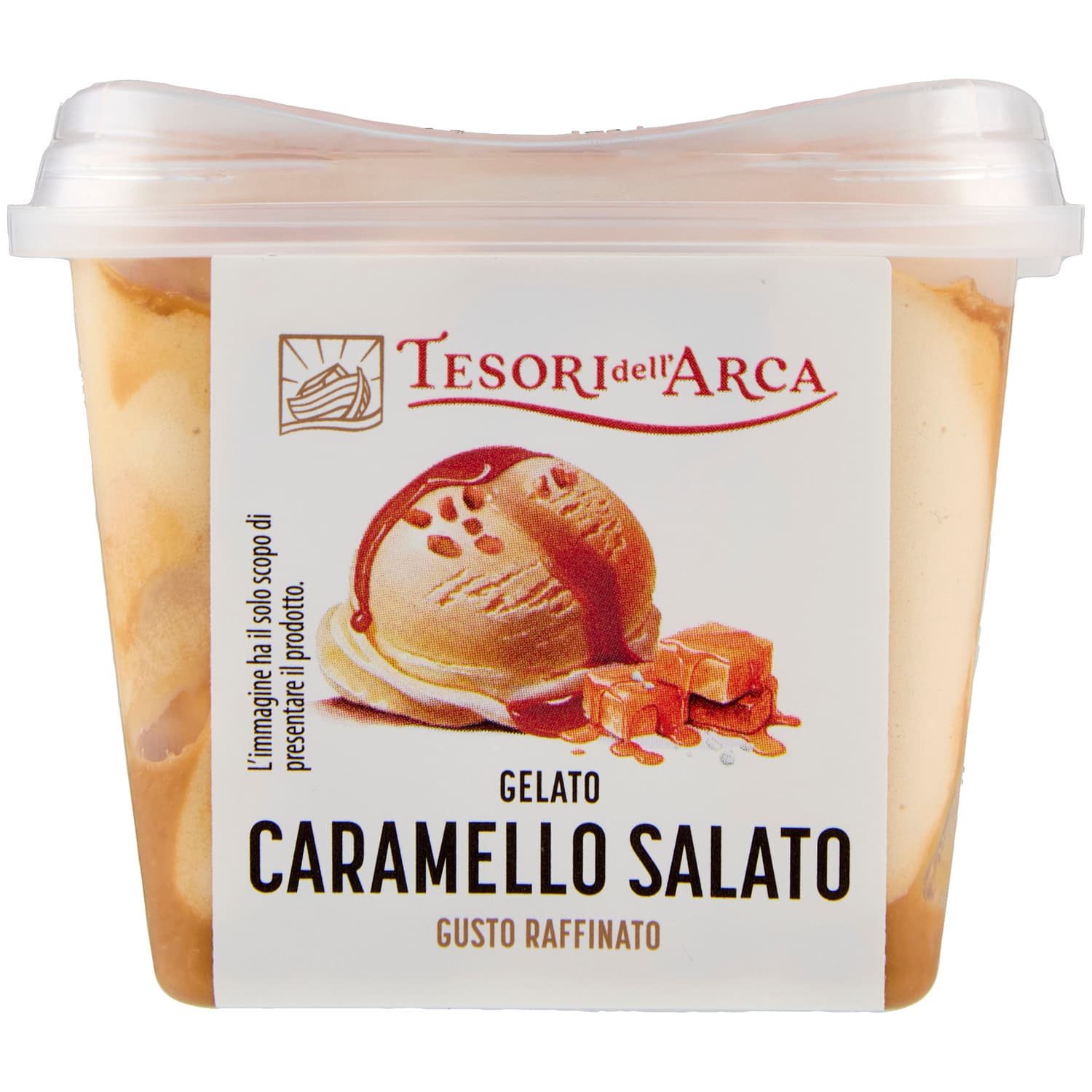 TESORI DELL'ARCA Gelato Caramello Salato 80 g – immagine 2