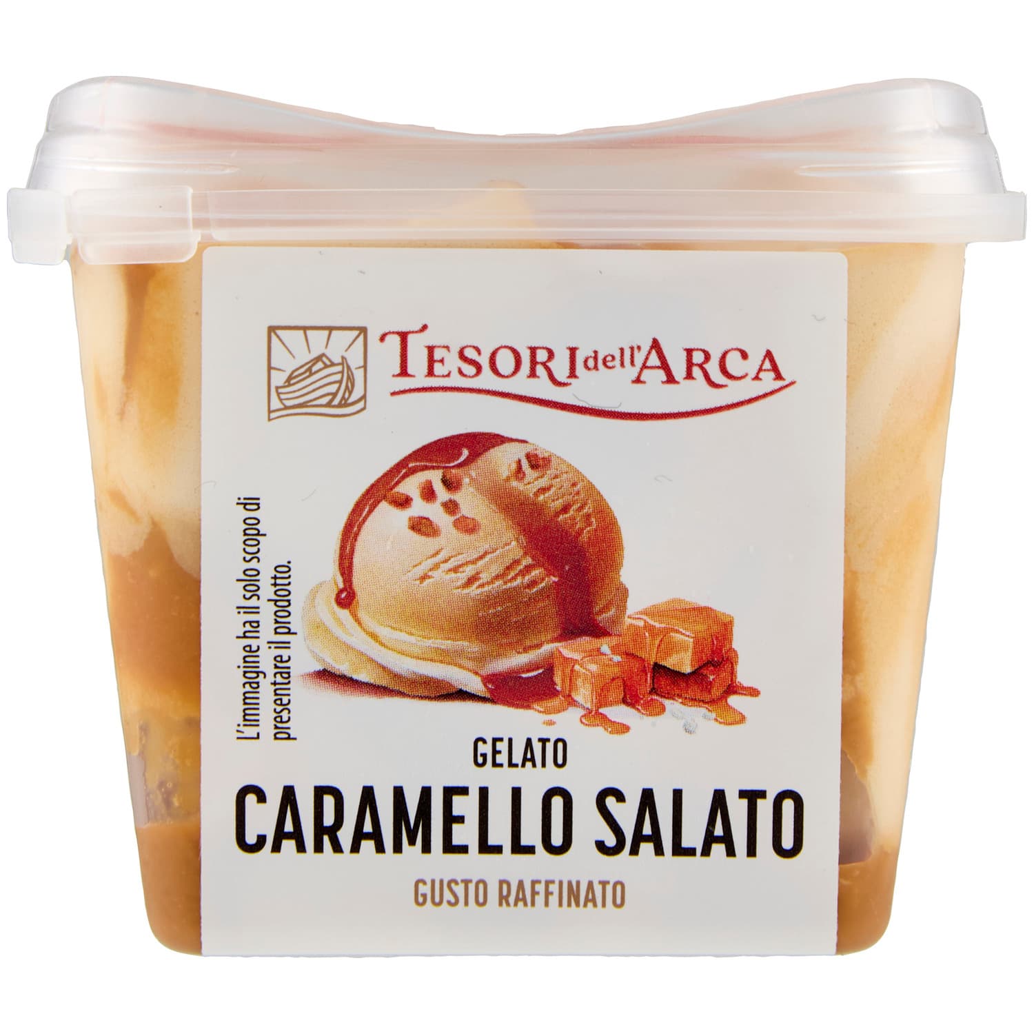 TESORI DELL'ARCA Gelato Caramello Salato 80 g – immagine 4