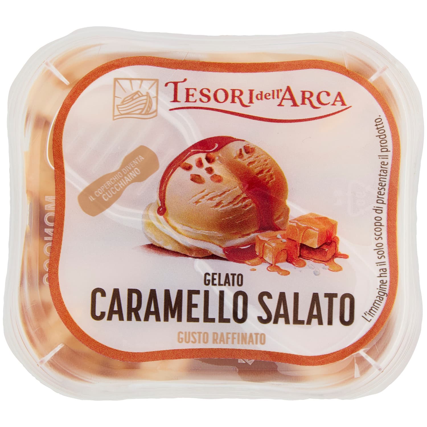 TESORI DELL'ARCA Gelato Caramello Salato 80 g – immagine 6