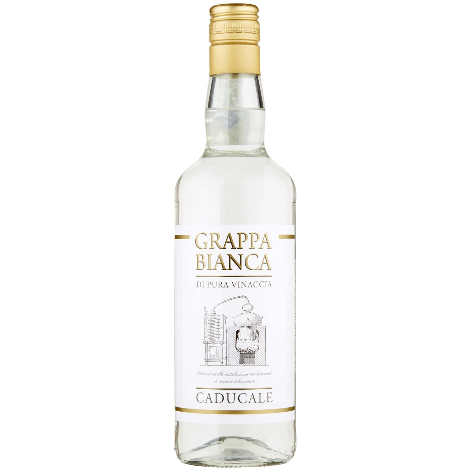 Caducale Grappa Bianca di Pura Vinaccia 0,70 l – immagine 2