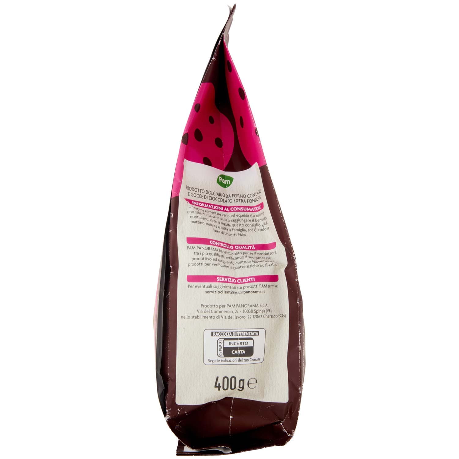 PAM Frollini Gocce di Cioccolato con gocce di cioccolato extrafondenti 400 g – immagine 3