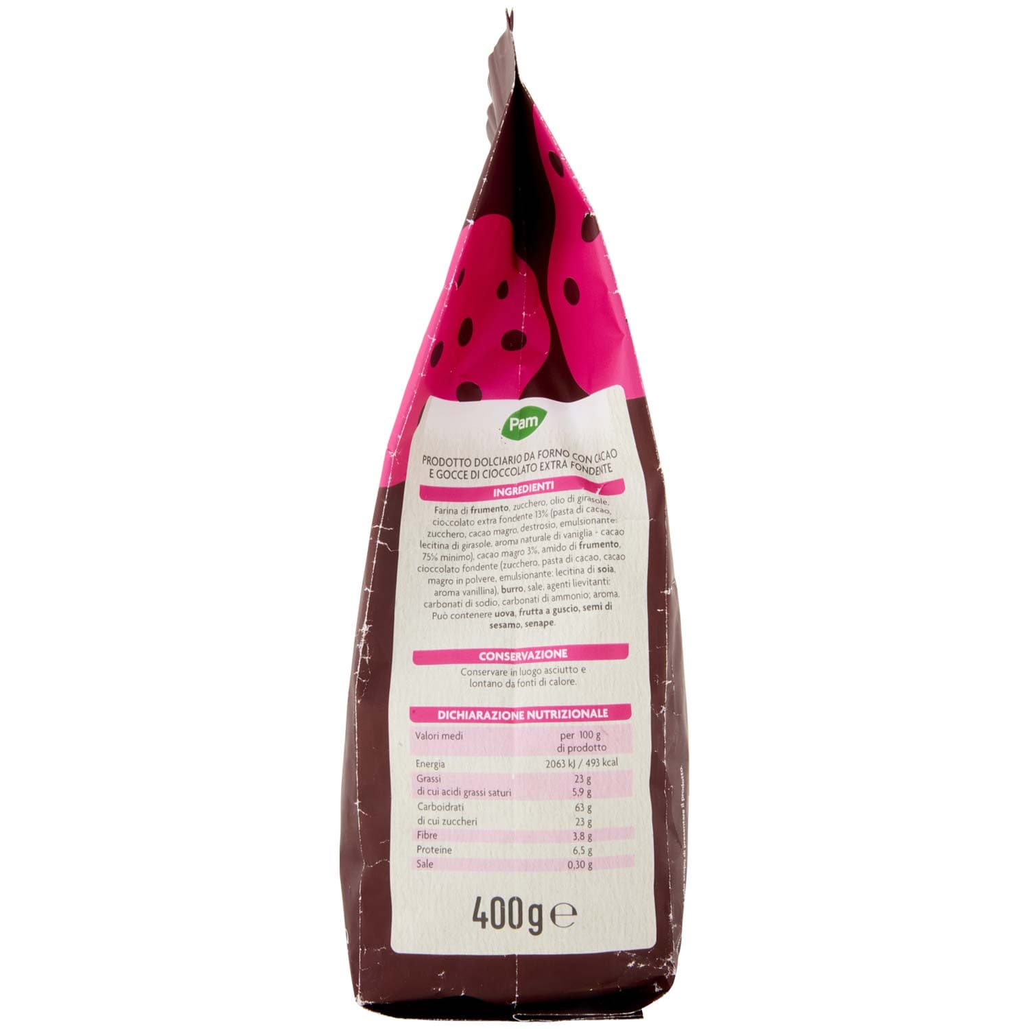 PAM Frollini Gocce di Cioccolato con gocce di cioccolato extrafondenti 400 g – immagine 5