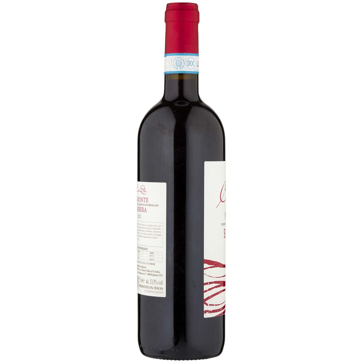Cà del Plin Piemonte DOC Barbera 75 cl – immagine 3