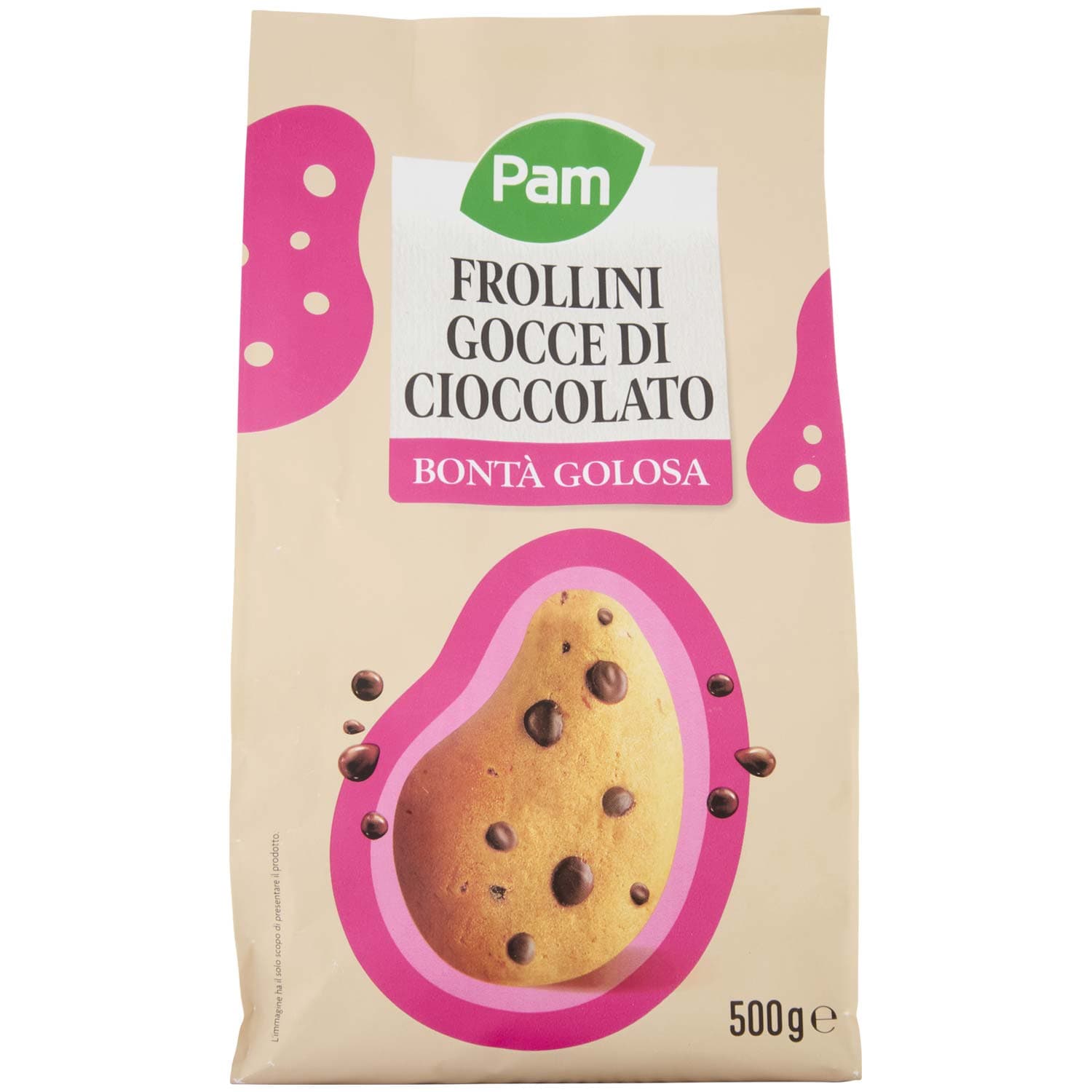 PAM Frollini Gocce di Cioccolato 500 g – immagine 2