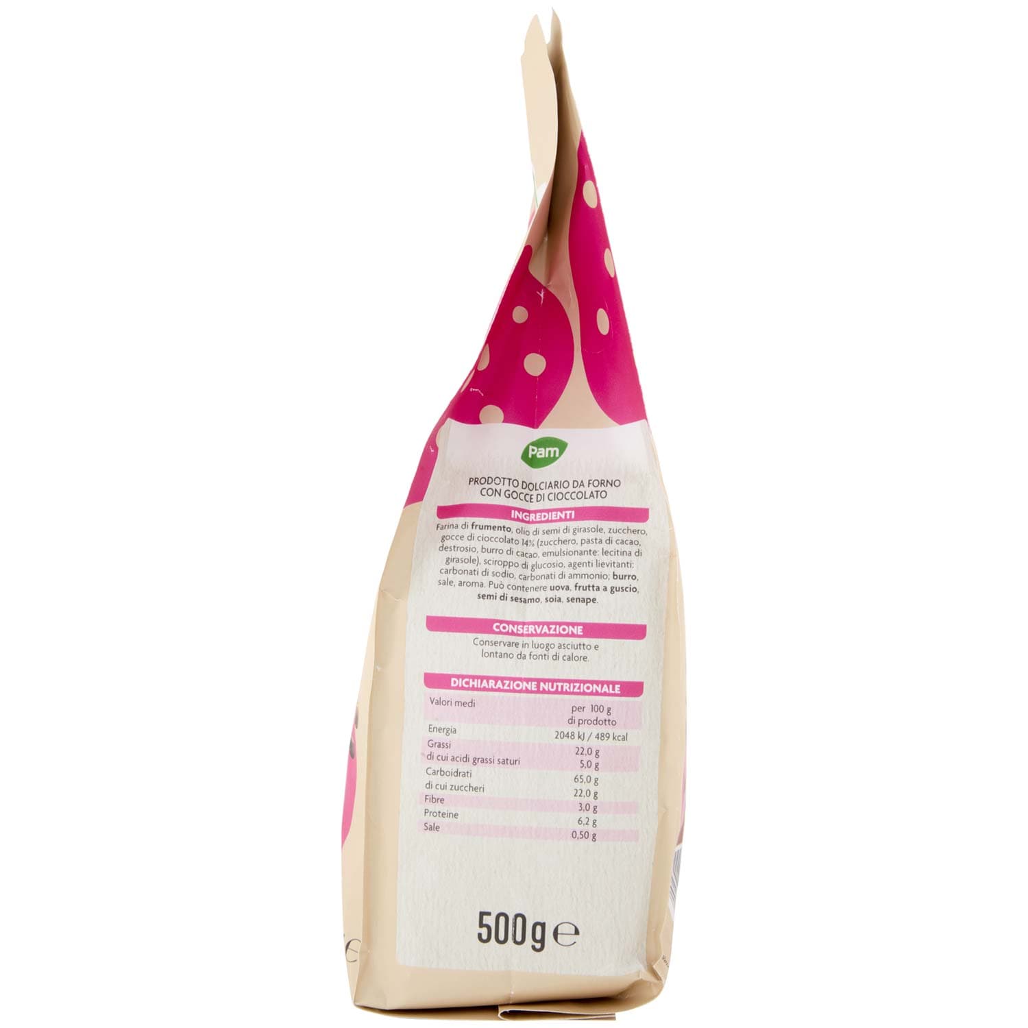PAM Frollini Gocce di Cioccolato 500 g – immagine 5