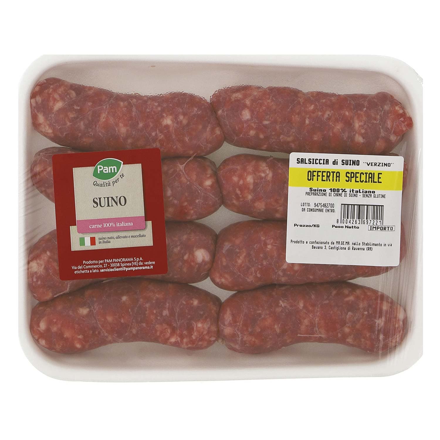 Salsiccia di suino confezione risparmio – immagine 3