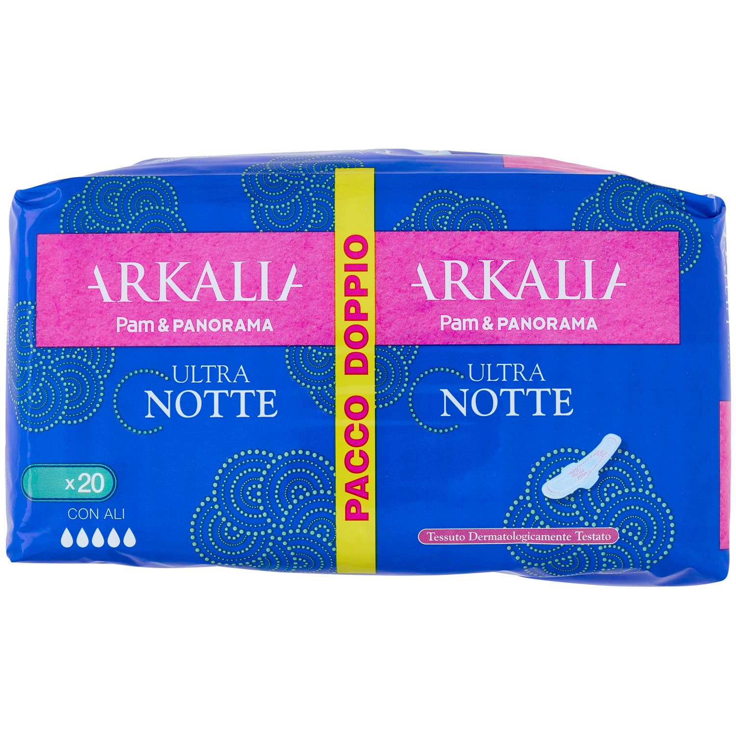 ARKALIA Assorbenti Ultra Notte con Ali 20 pz – immagine 2