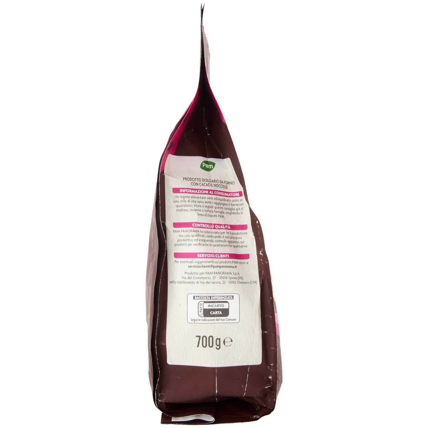 PAM Frollini Cacao Nocciole 700 g – immagine 3
