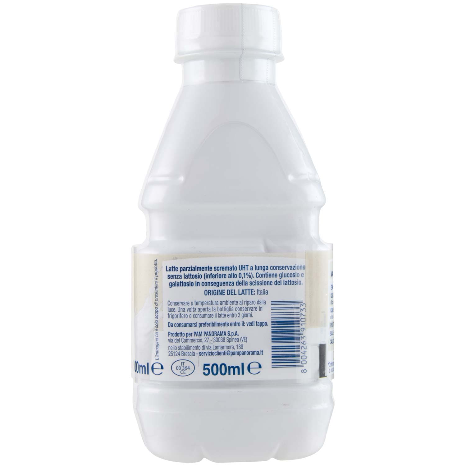 SEMPLICI E BUONI Senza Lattosio latte UHT Alta Digeribilità Parzialmente Scremato 500 ml – immagine 5