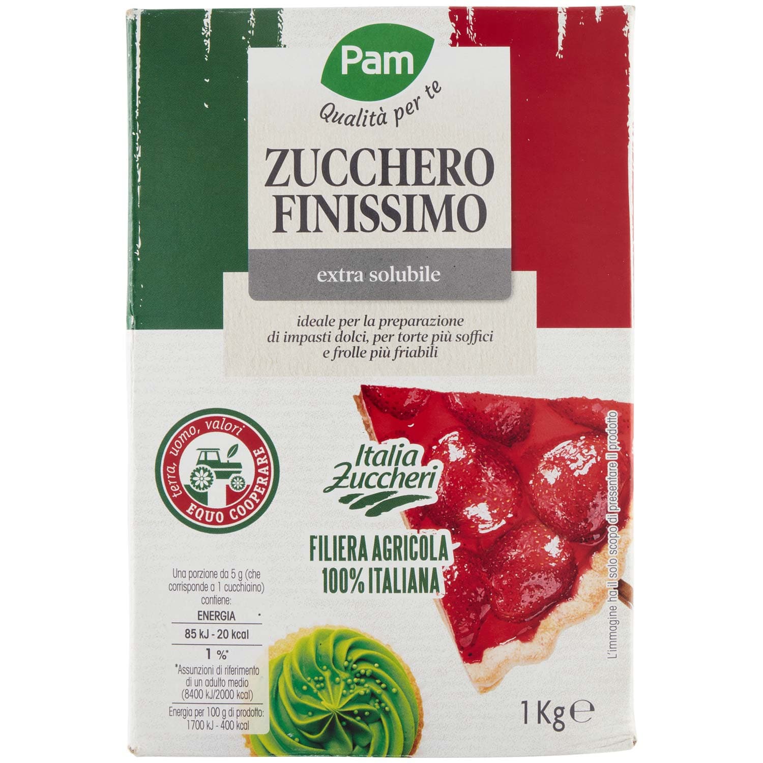 PAM Qualità per te Zucchero Finissimo 1 kg – immagine 2