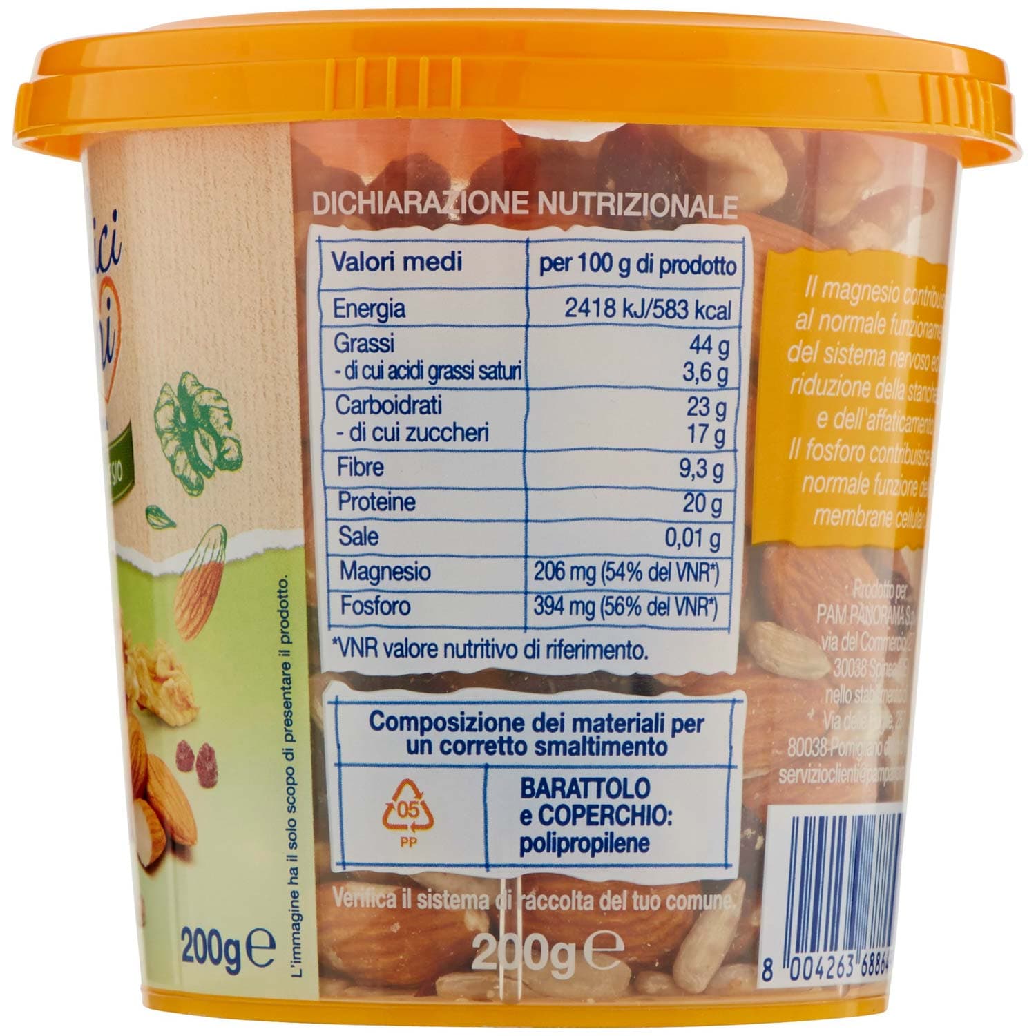 SEMPLICI E BUONI Fonte di Magnesio Mix Studio 200 g – immagine 5