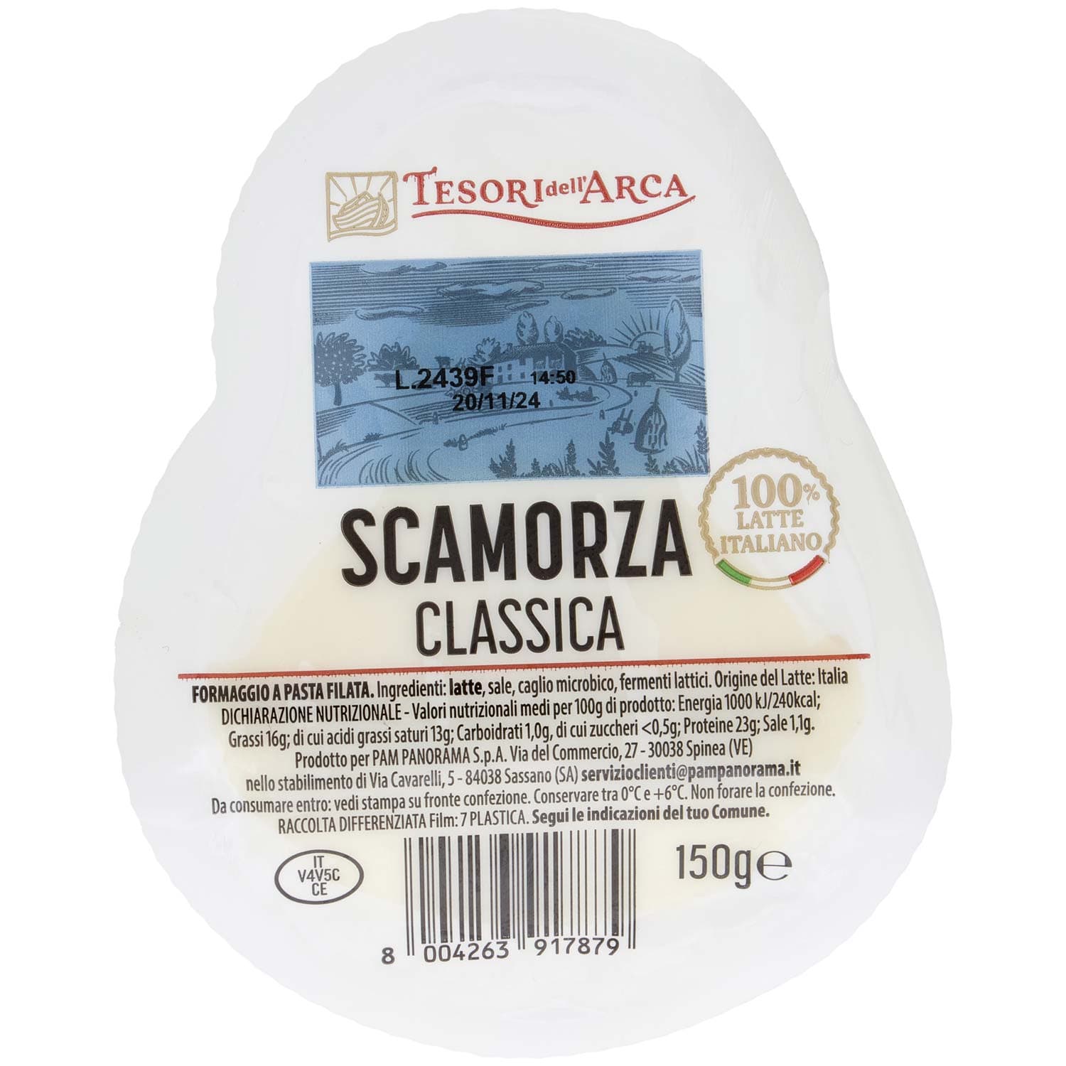 TESORI DELL'ARCA Scamorza Classica 150 g – immagine 2