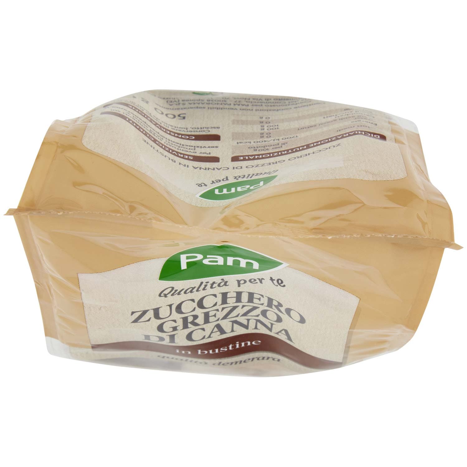 PAM PANORAMA Zucchero Grezzo di Canna in bustine 500 g – immagine 6