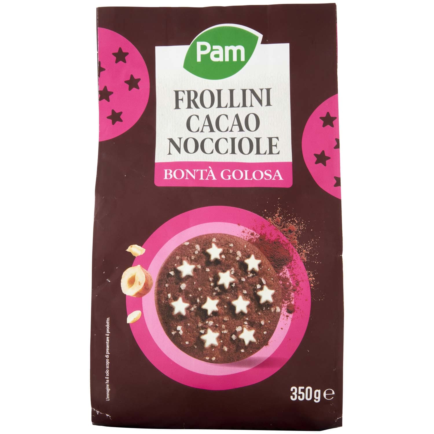 PAM Frollini Cacao Nocciole 350 g – immagine 2