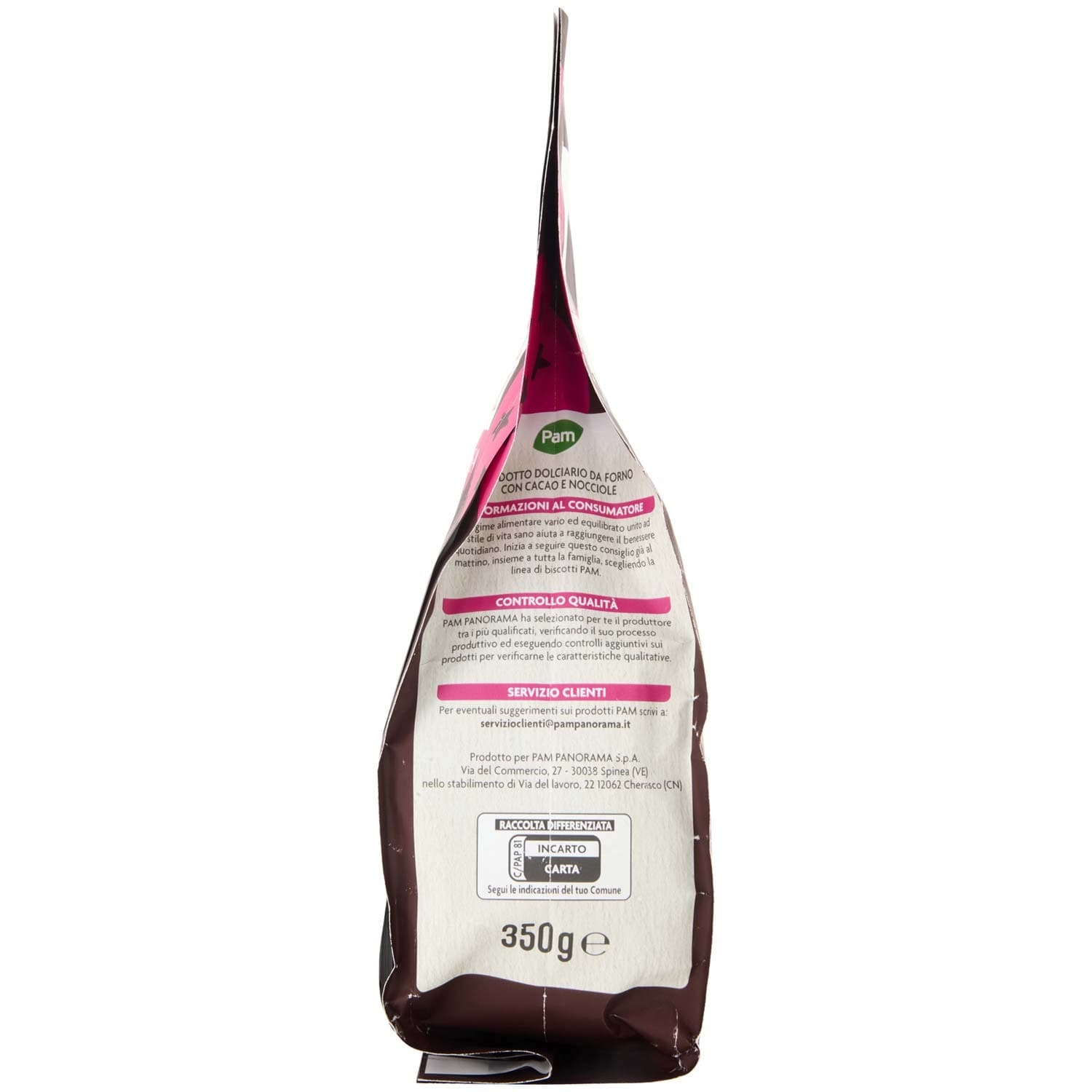 PAM Frollini Cacao Nocciole 350 g – immagine 3