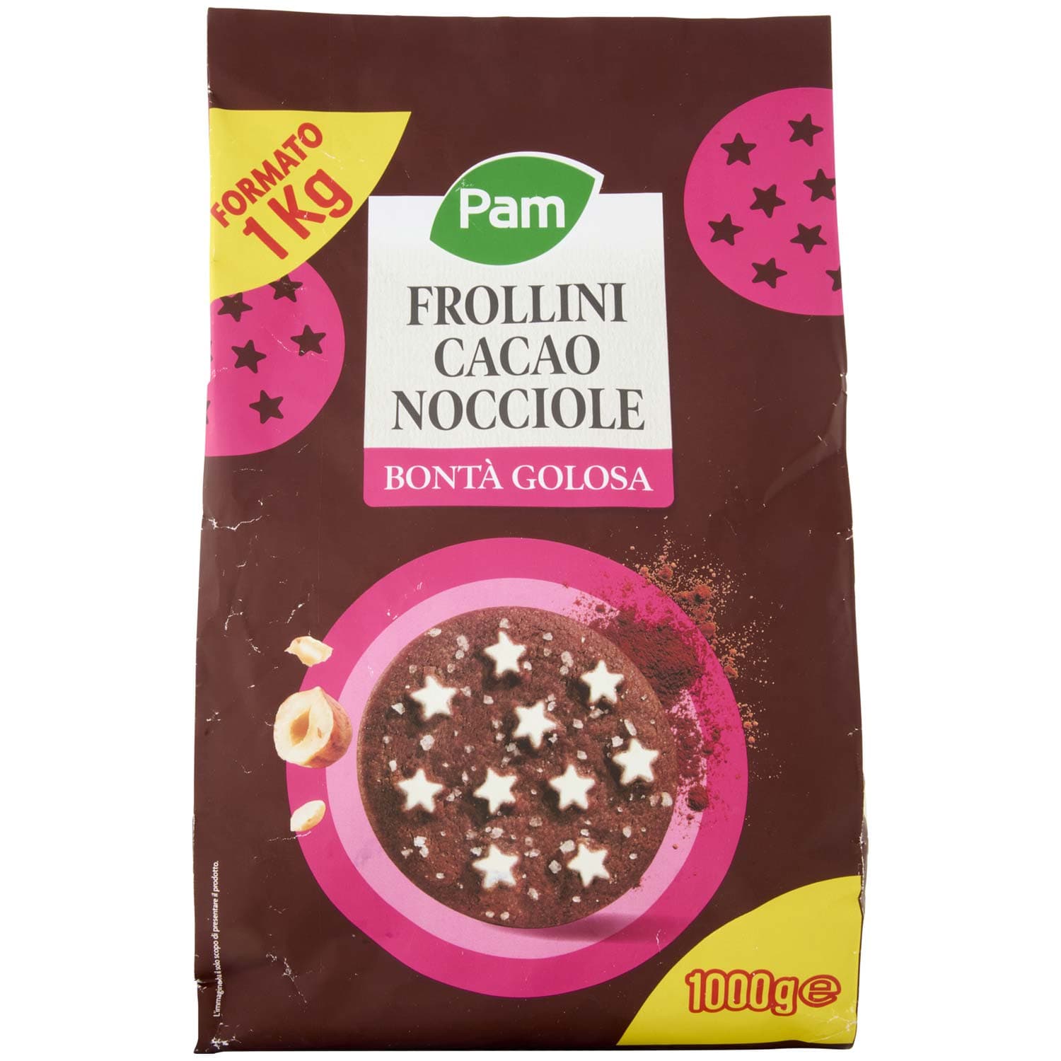 PAM Frollini Cacao Nocciole 1000 g – immagine 2