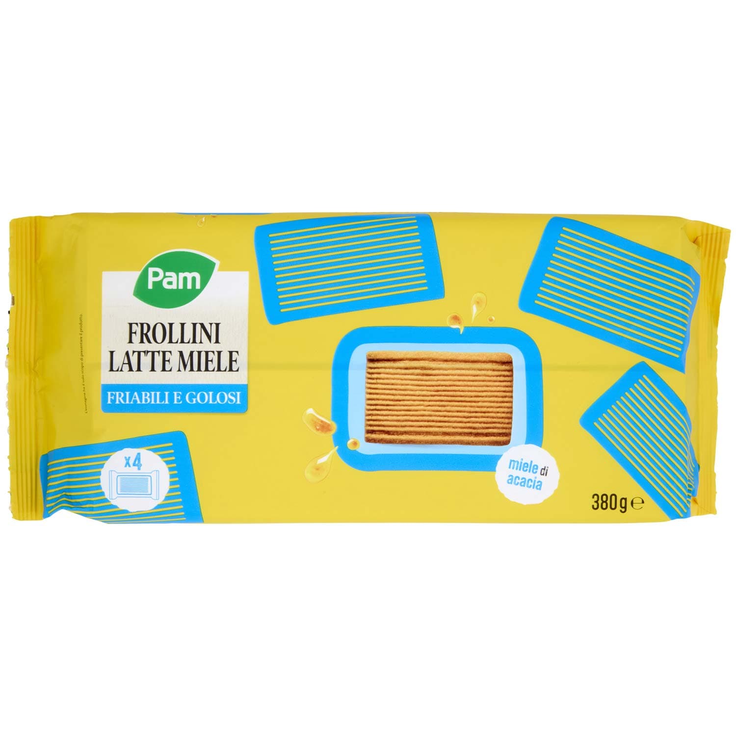 PAM Frollini Latte Miele 380 g – immagine 2