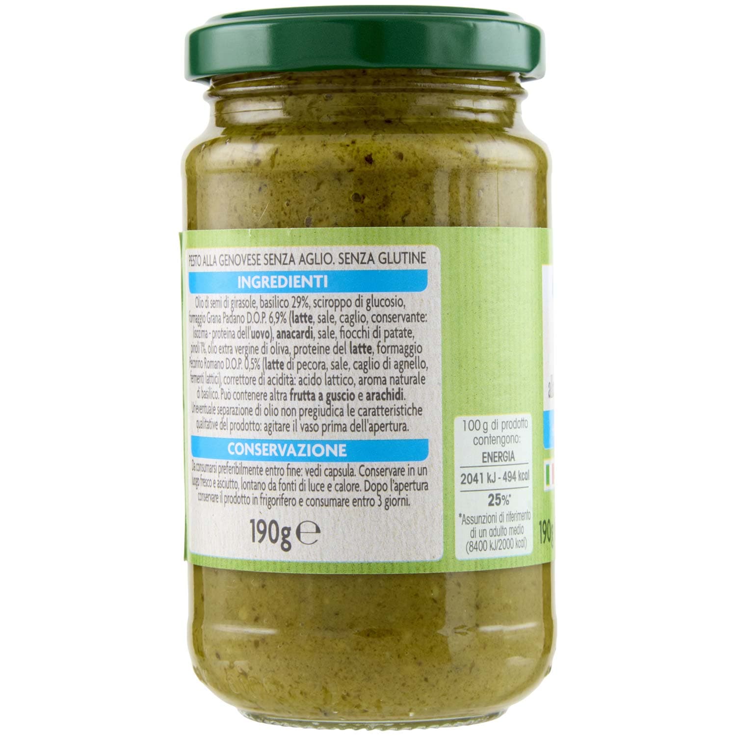 PAM Qualità per te Pesto alla Genovese senz'aglio 190 g – immagine 3