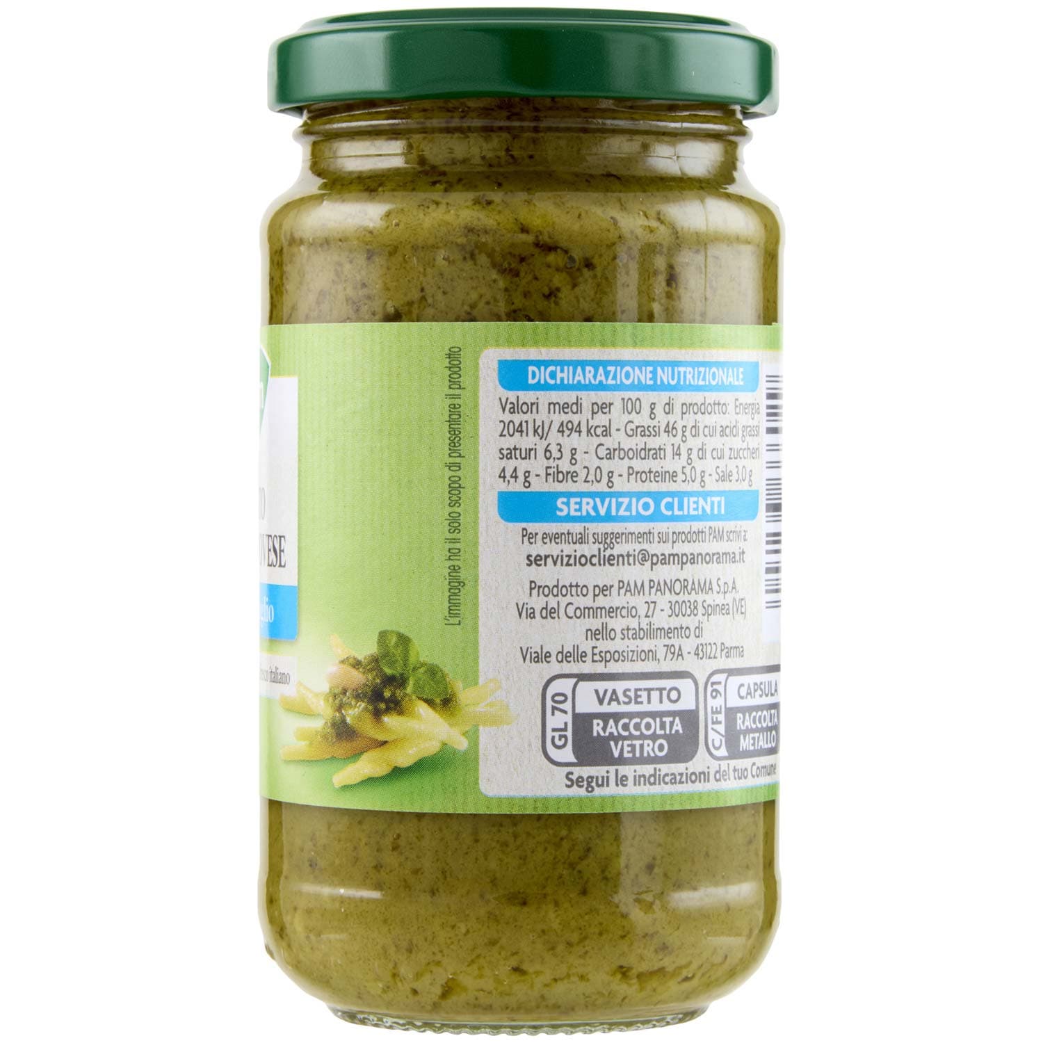 PAM Qualità per te Pesto alla Genovese senz'aglio 190 g – immagine 5