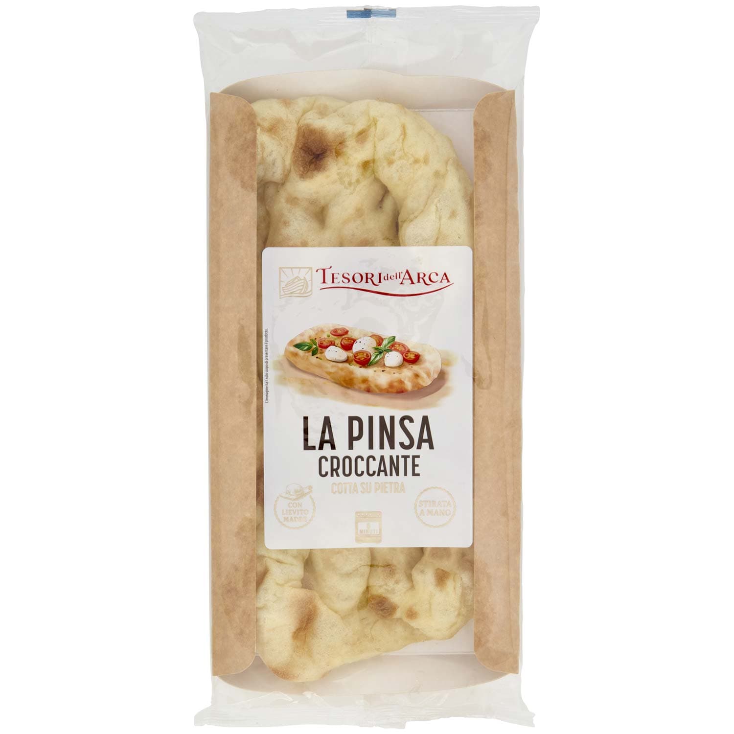 TESORI DELL'ARCA la Pinsa Croccante Cotta su Pietra 260 g – immagine 2