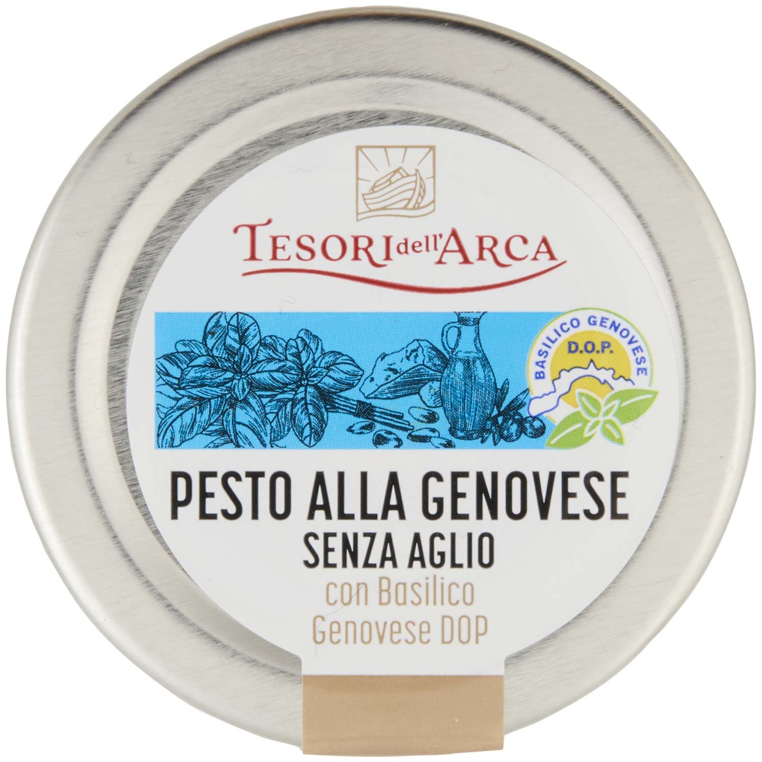 TESORI DELL'ARCA Pesto alla Genovese Senza Aglio 130 g – immagine 6