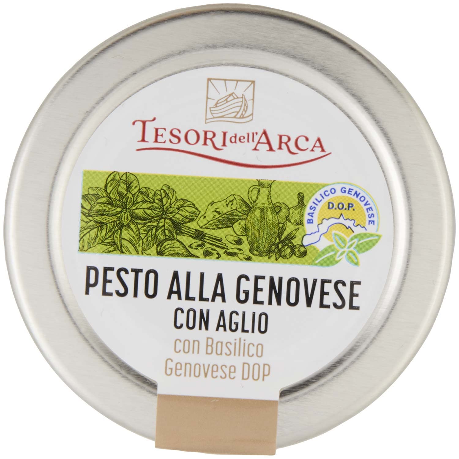 TESORI DELL'ARCA Pesto alla Genovese con Aglio 130 g – immagine 6