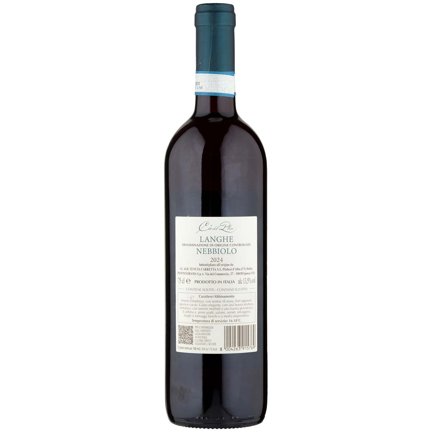 Cà del Plin Langhe DOC Nebbiolo 75 cl – immagine 4