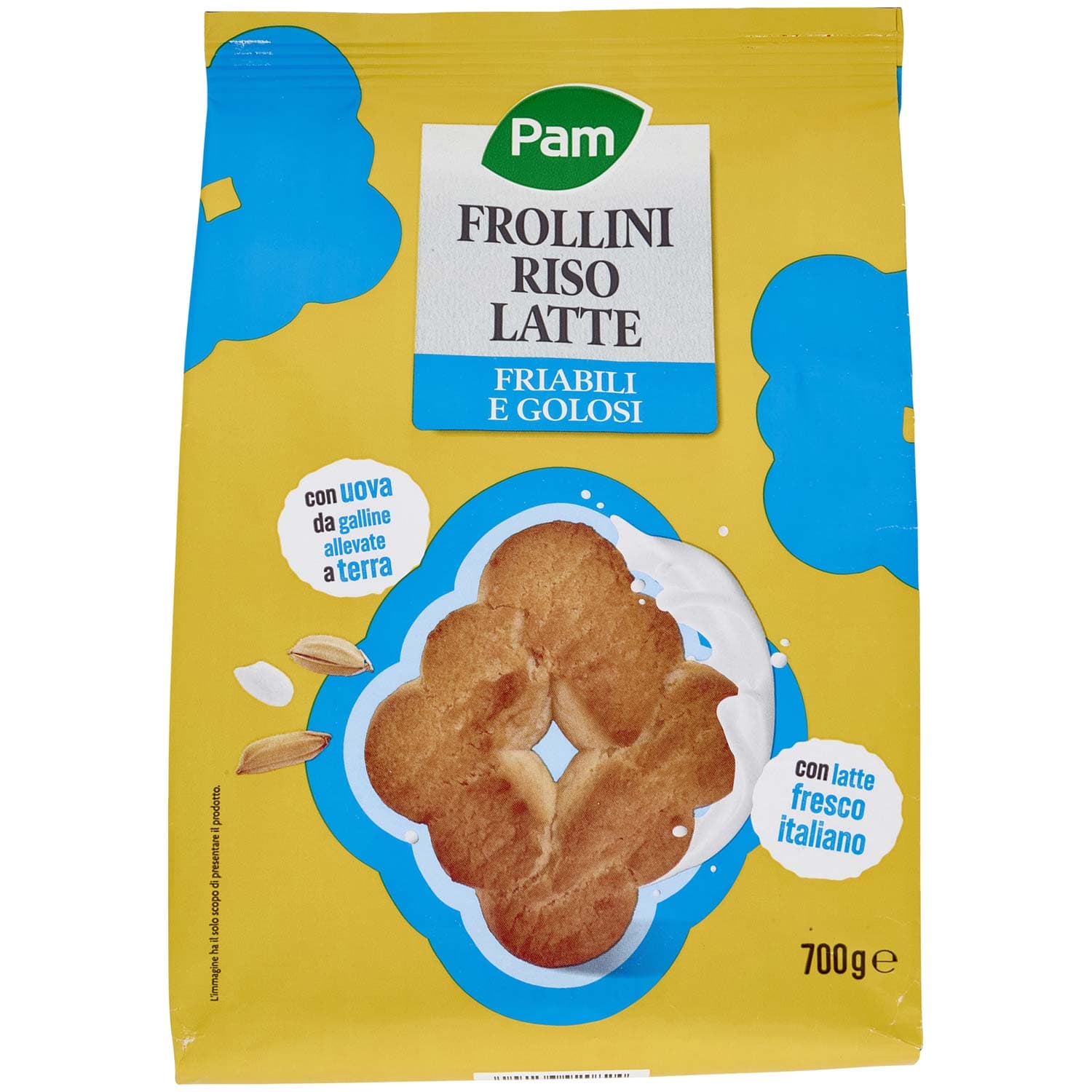 PAM Frollini Riso Latte 700 g – immagine 2