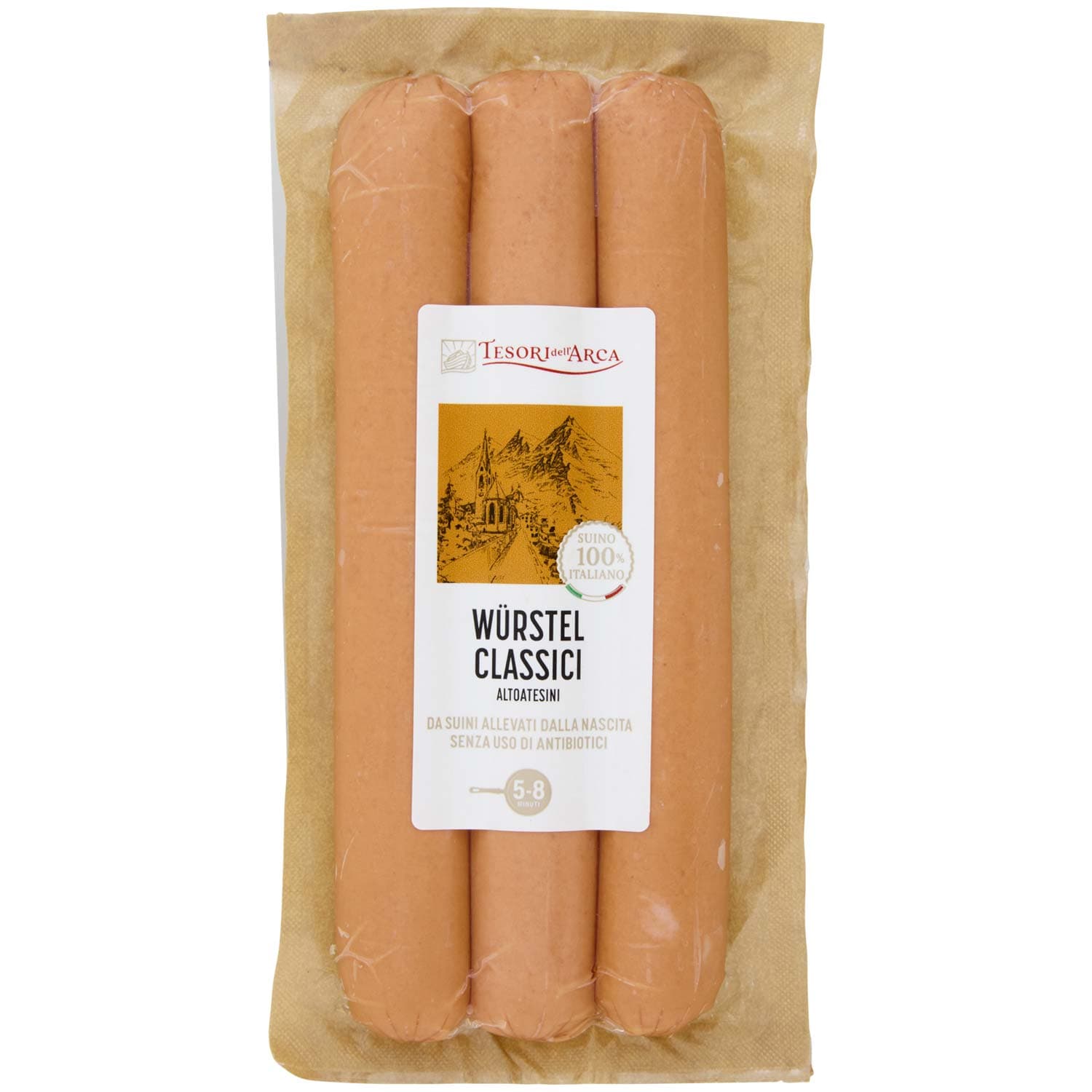 Wurstel altotesini senza pelle senza antibiotici – immagine 2