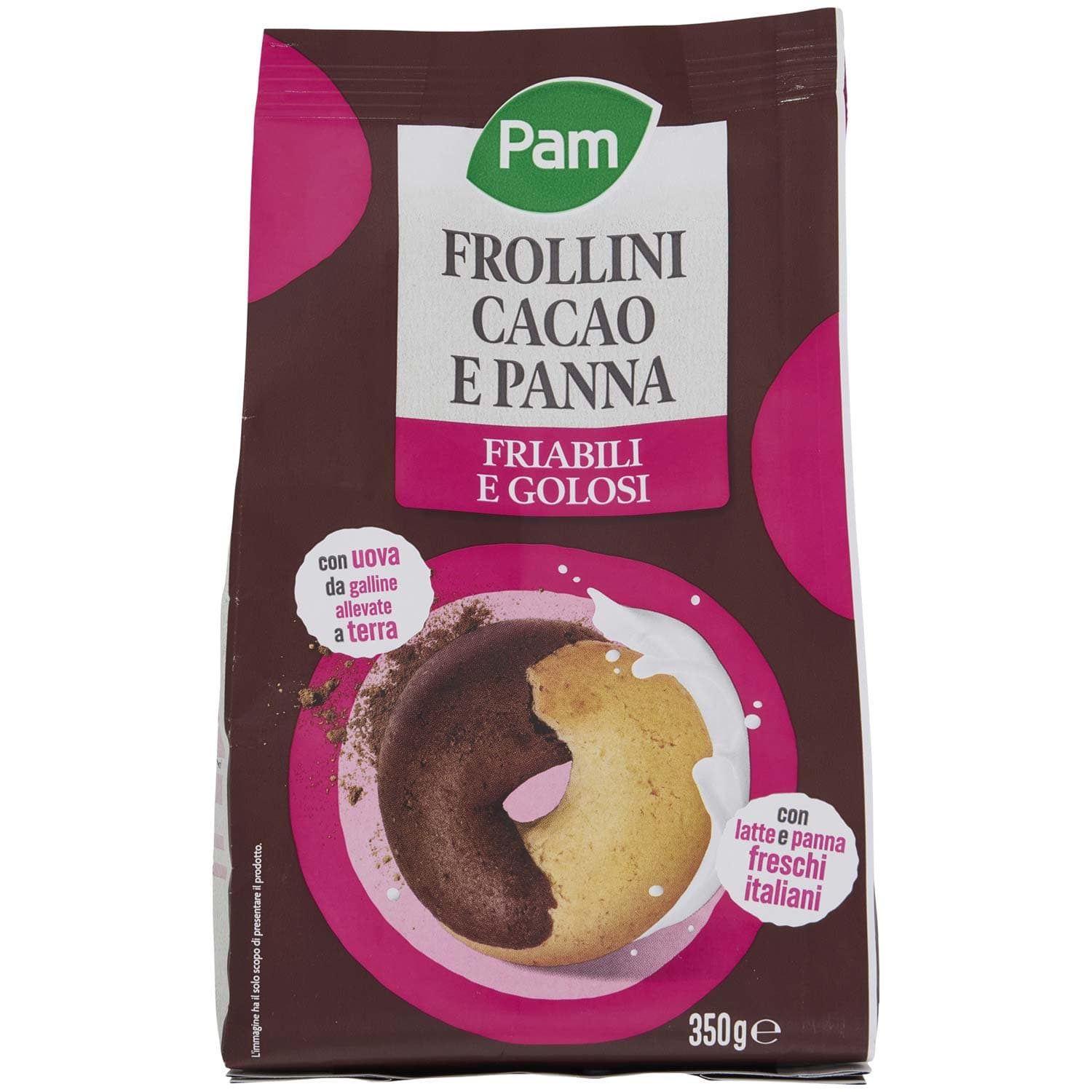 PAM Frollini Cacao e Panna 350 g – immagine 4