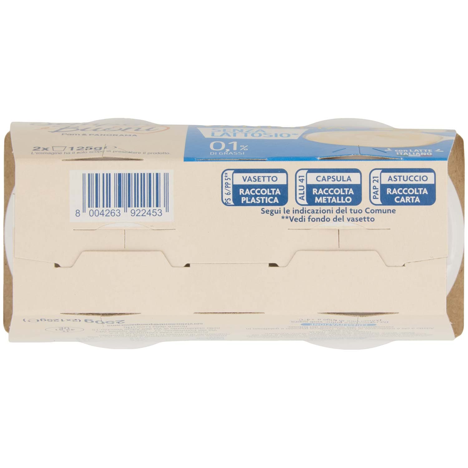 SEMPLICI E BUONI Senza Lattosio Yogurt Magro Vaniglia 2 x 125 g – immagine 7