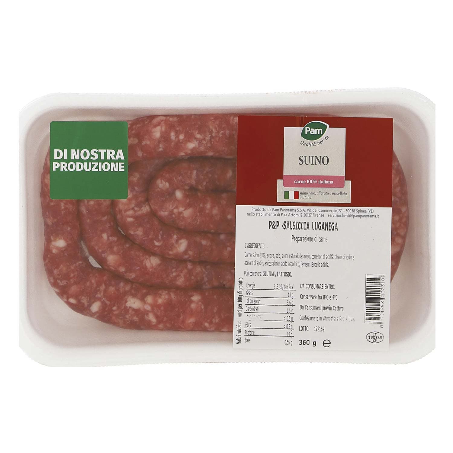 Salsiccia luganega di suino – immagine 3