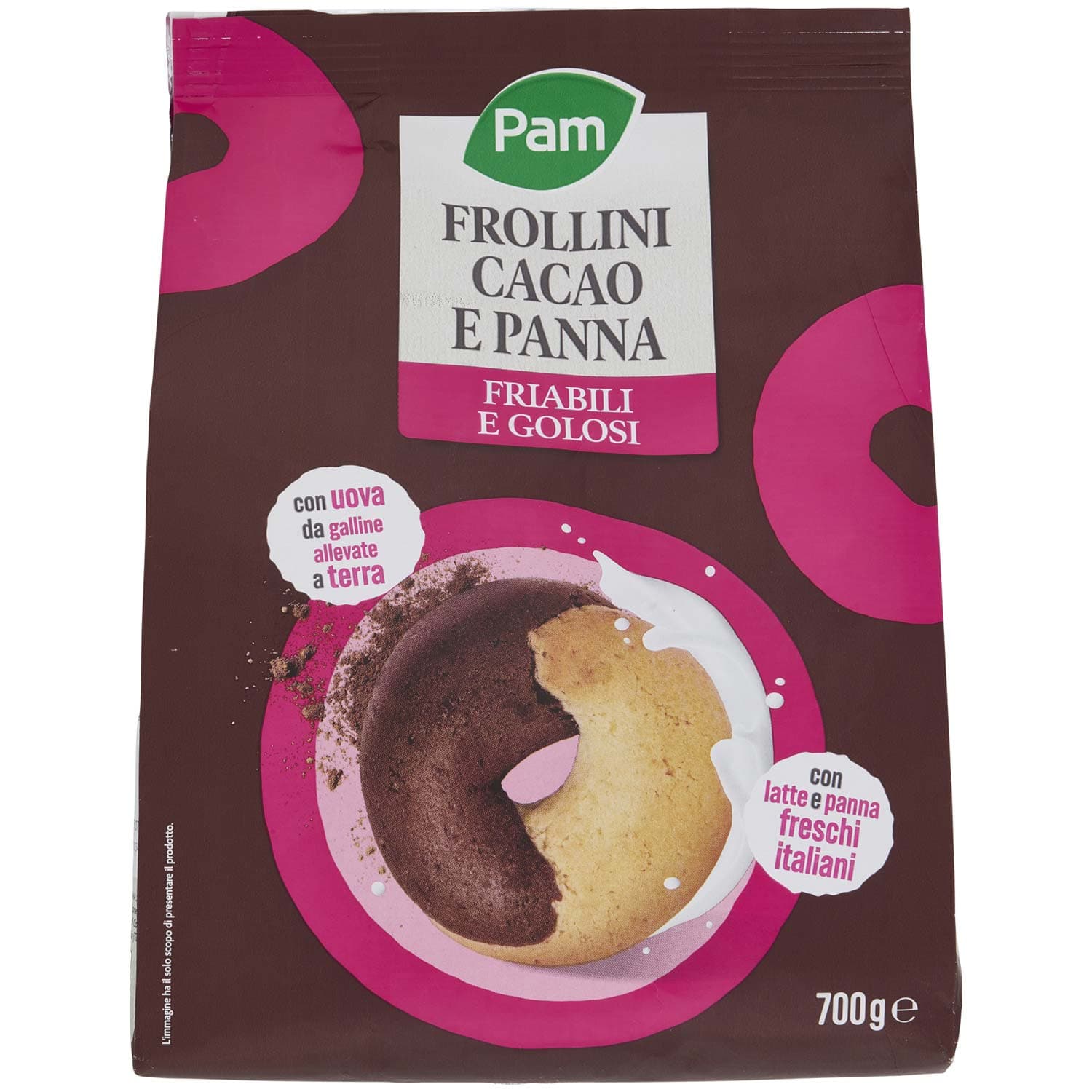 PAM Frollini Cacao e Panna 700 g – immagine 2