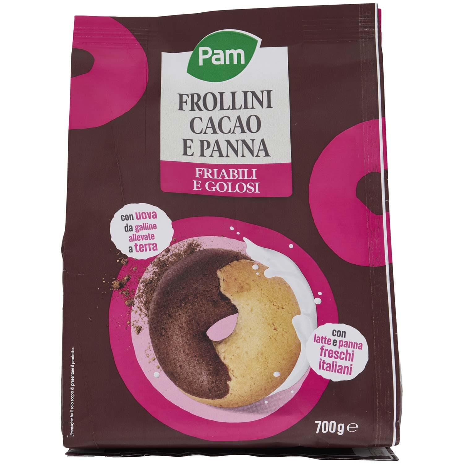 PAM Frollini Cacao e Panna 700 g – immagine 4