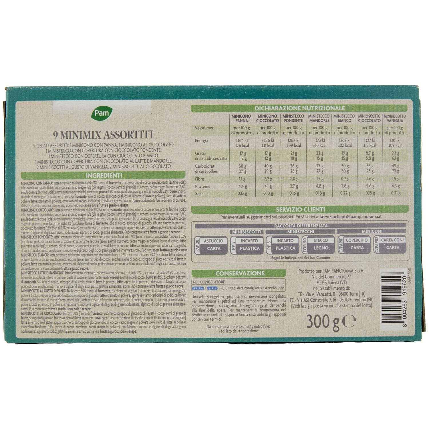 PAM Minimix Assortiti 9 gelati 300 g – immagine 4