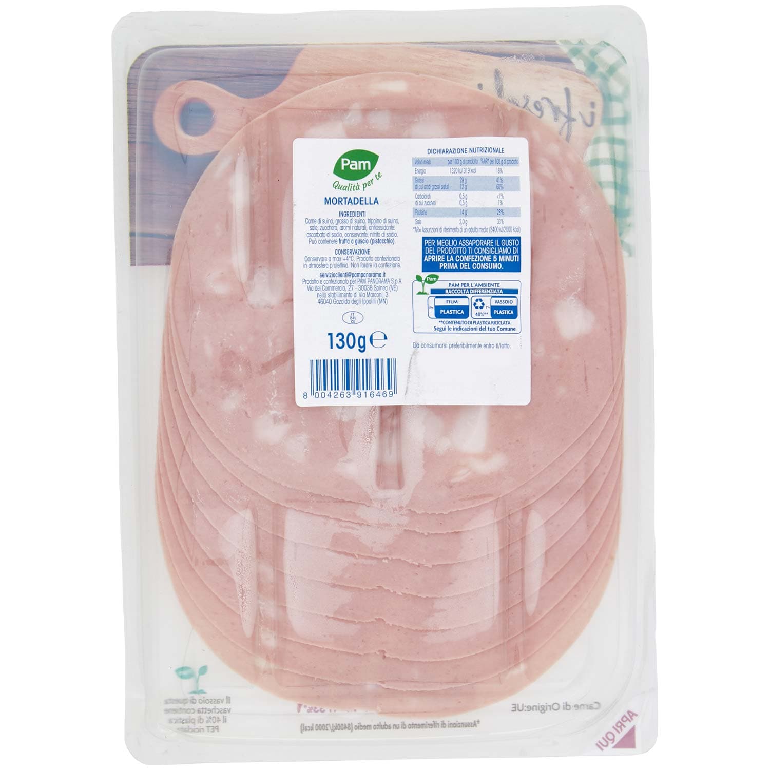 PAM Qualità per te gli Affettati Mortadella 130 g – immagine 4