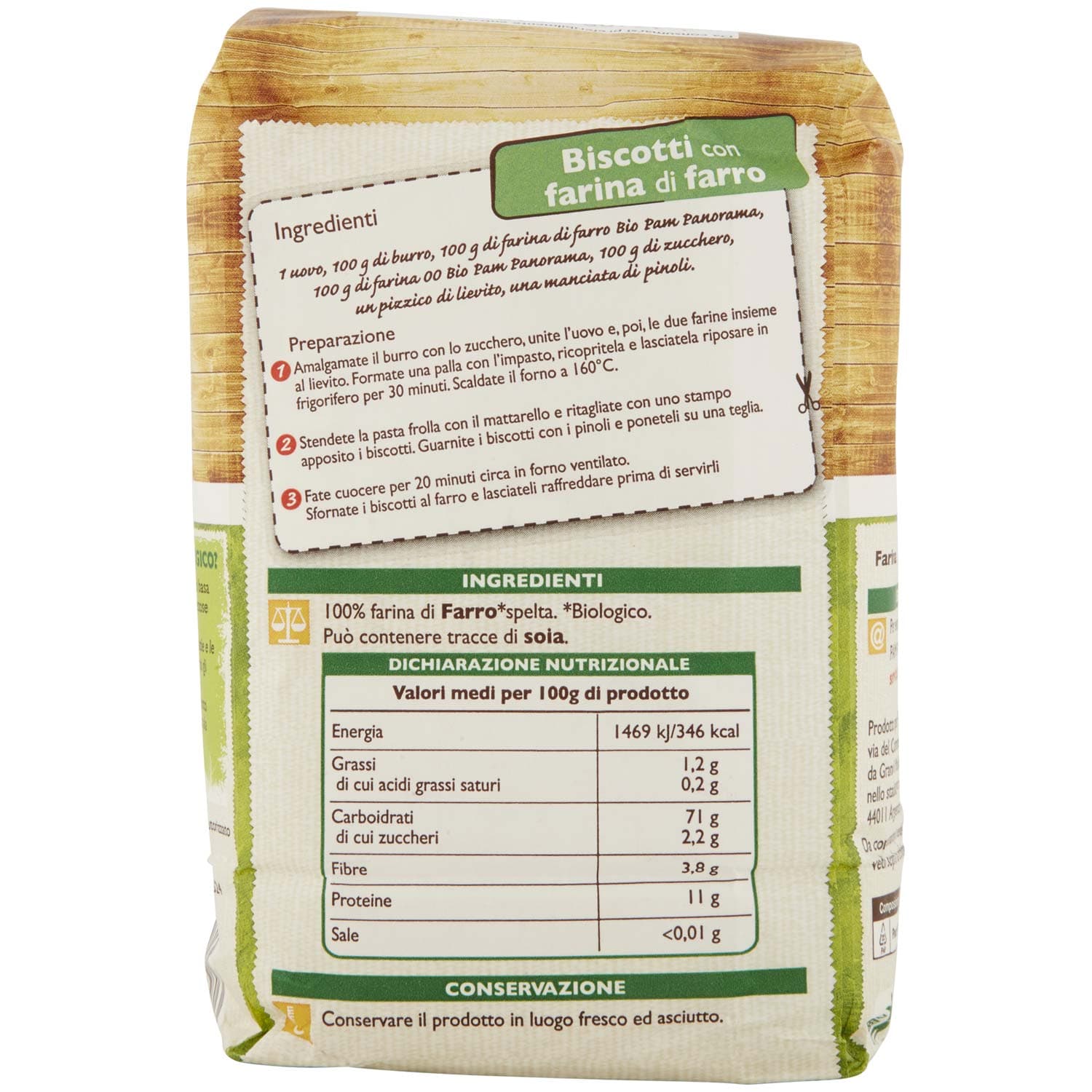 BIO Farina di farro 1 Kg – immagine 4