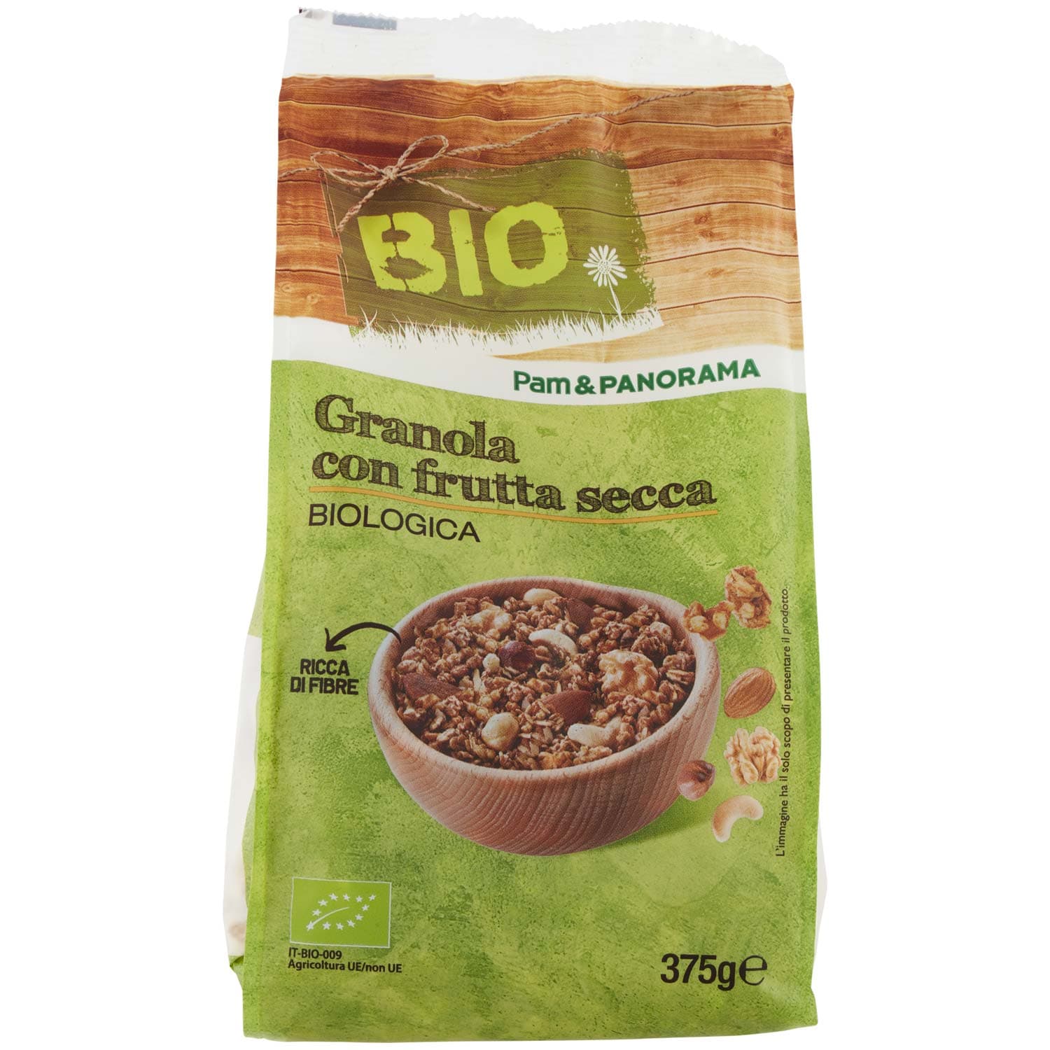 BIO Granola con frutta secca Biologica 375 g – immagine 2