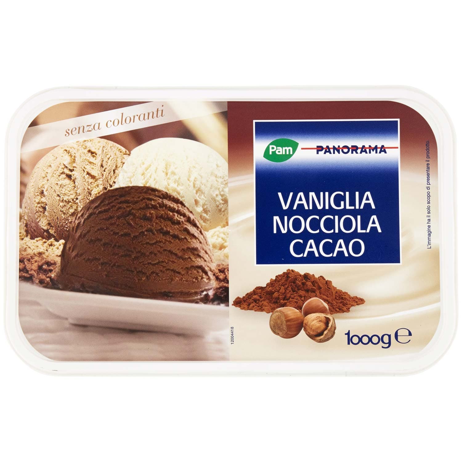 PAM PANORAMA Vaniglia Nocciola Cacao 1 kg – immagine 2