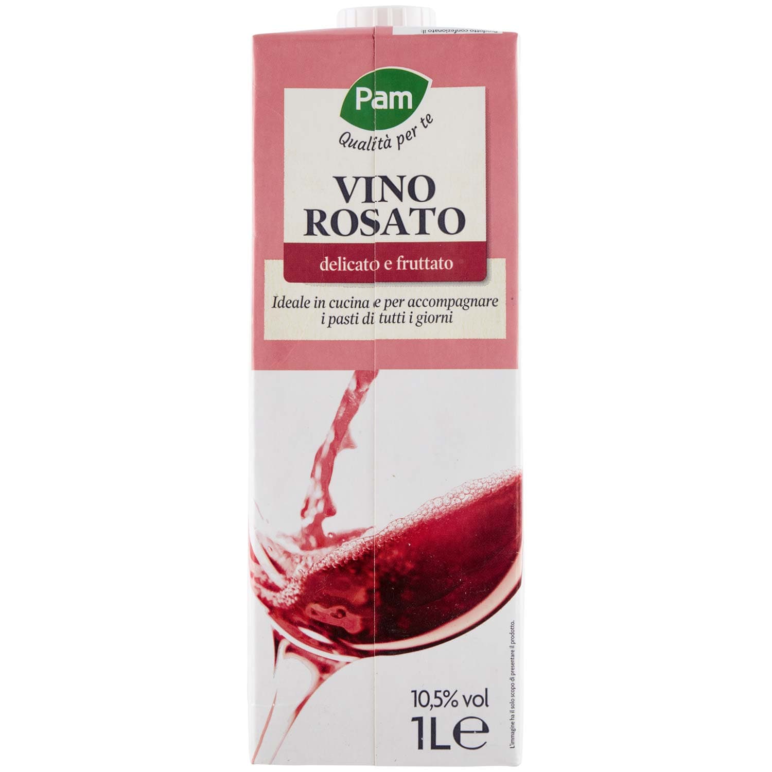 PAM Qualità per te Vino Rosato 1 L – immagine 4