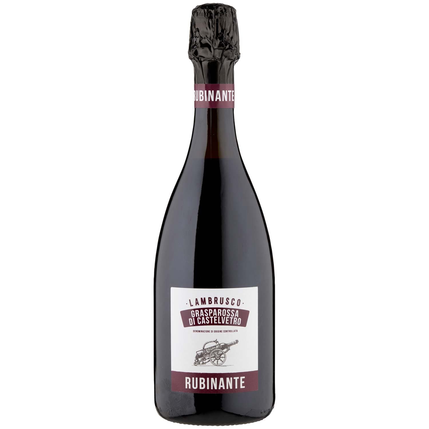 Lambrusco Grasparossa di Castelvetro DOC Rubinante 75 cl – immagine 2