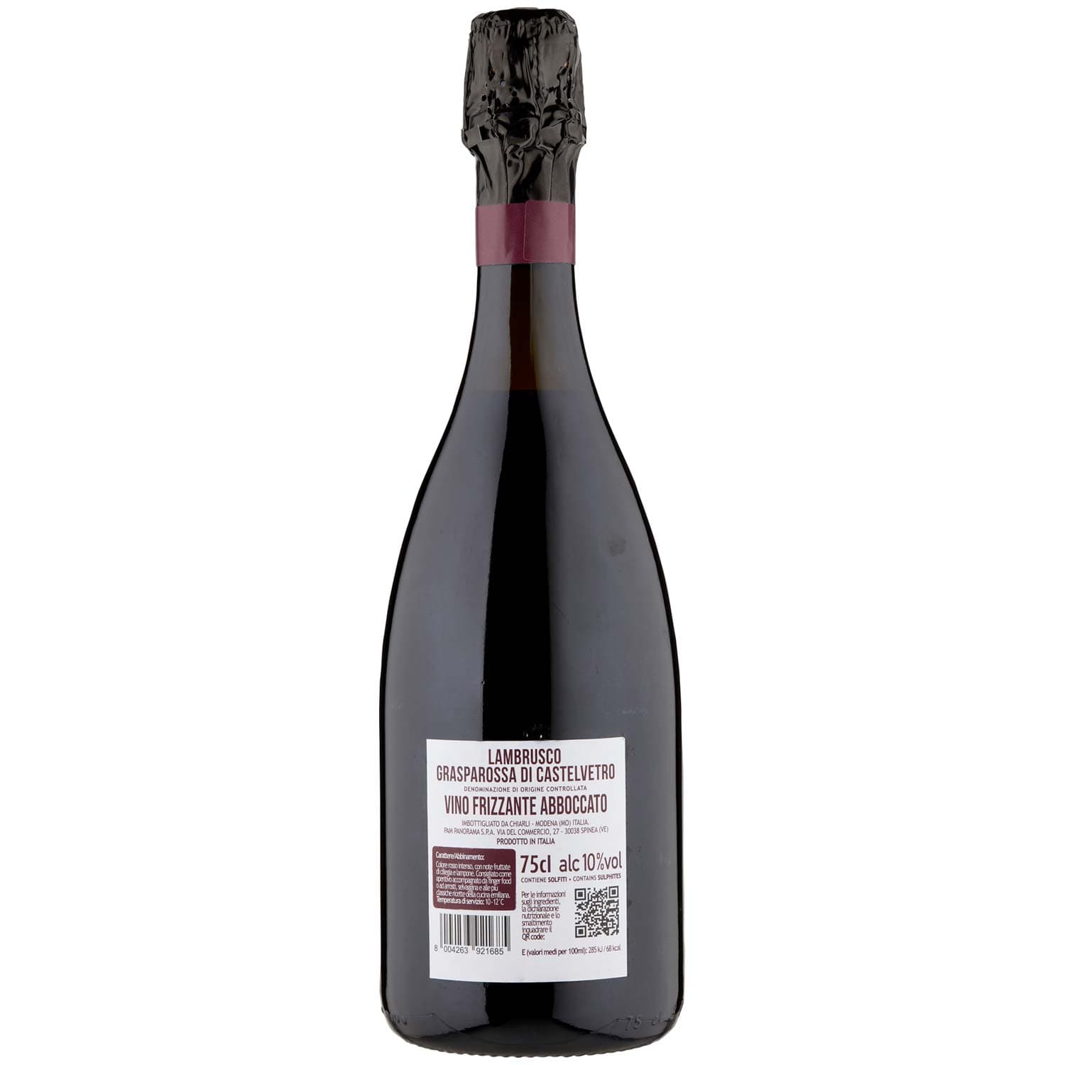 Lambrusco Grasparossa di Castelvetro DOC Rubinante 75 cl – immagine 4
