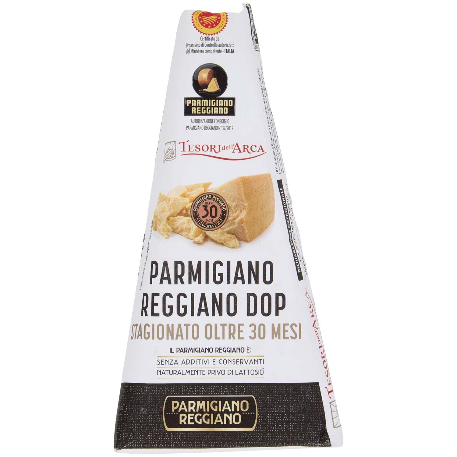 TESORI DELL'ARCA Parmigiano Reggiano DOP Stagionato Oltre 30 Mesi 0,300 kg – immagine 2