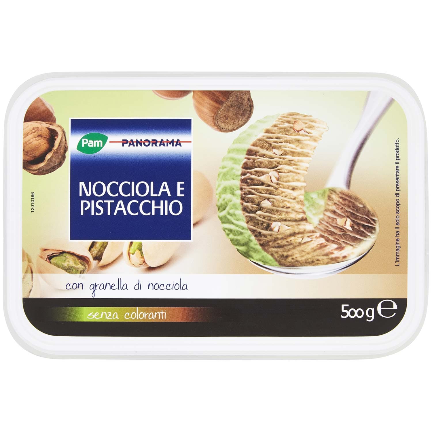 PAM PANORAMA Gelato alla Nocciola e Pistacchio 500 g – immagine 2